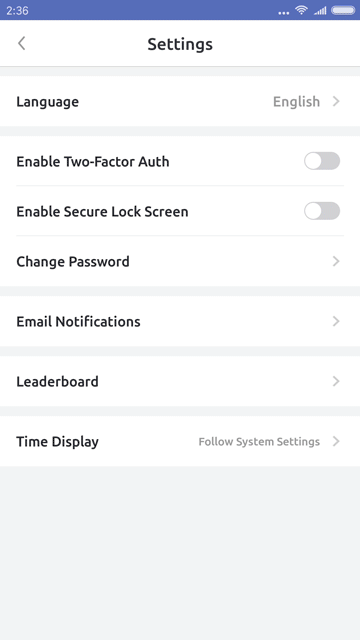 Multiple Language Support